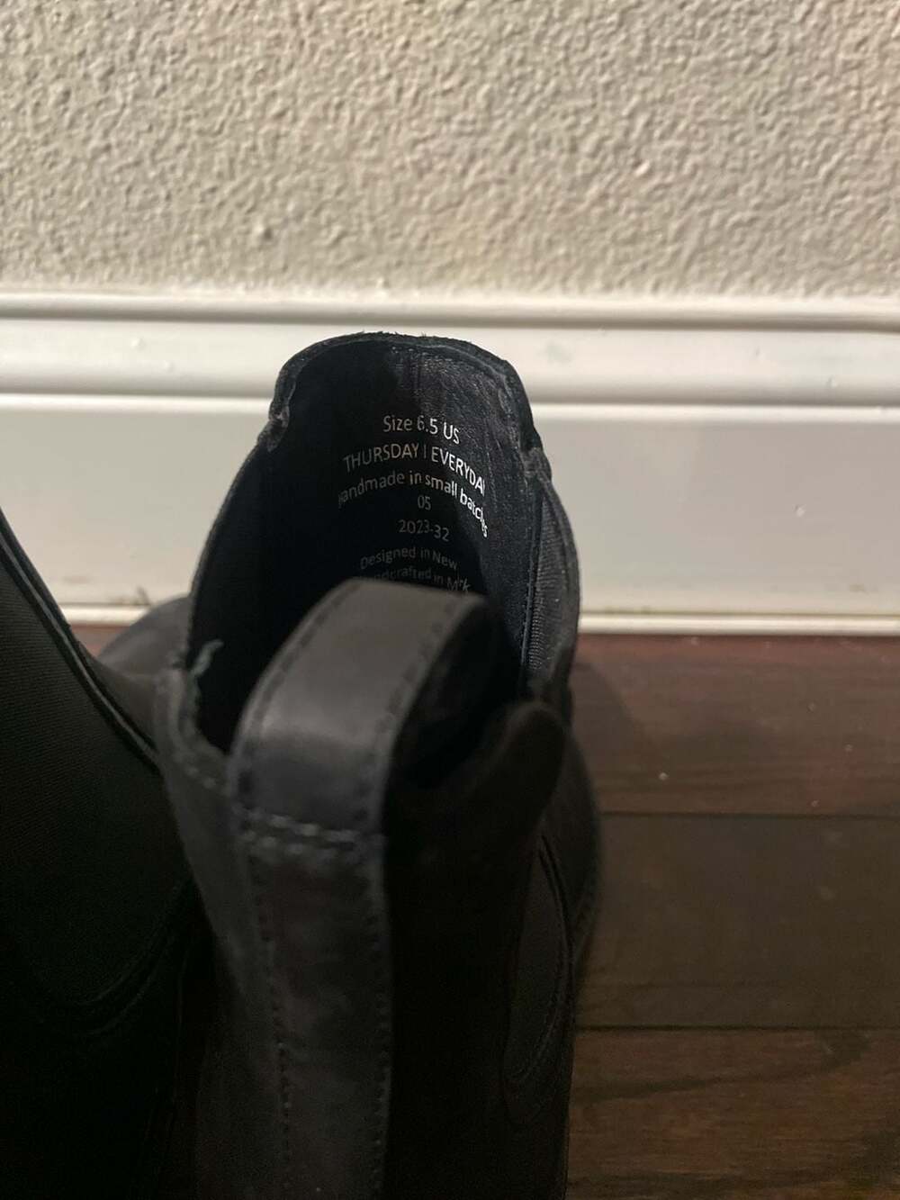 Thursday Boot Co. Everyday Chelsea Boots Black Size 6.5 US - Picture 4 of 8